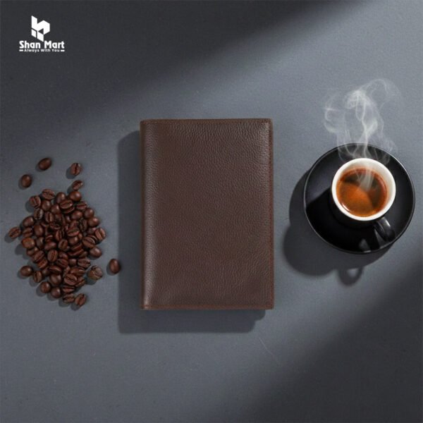 Taylor NoirCroc – Chocolaye Premium grain-Texture Passport Cover