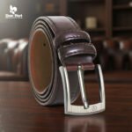 BA71 Men’s Woodland Genuine Leather Belt - Image 2