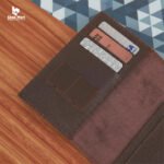 Taylor NoirCroc – Chocolaye Premium grain-Texture Passport Cover - Image 3